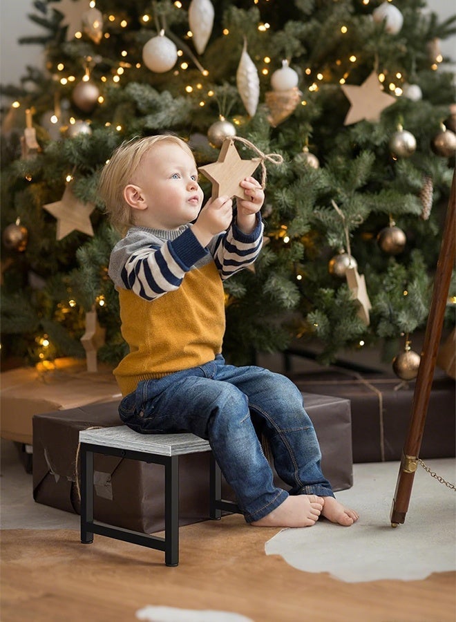 كراسي خطوات للكبار والأطفال، كرسي خطوة واحد، متين، كرسي خطوة بجانب السرير للمطبخ/الحمام/بجانب السرير (رمادي) - Image 3